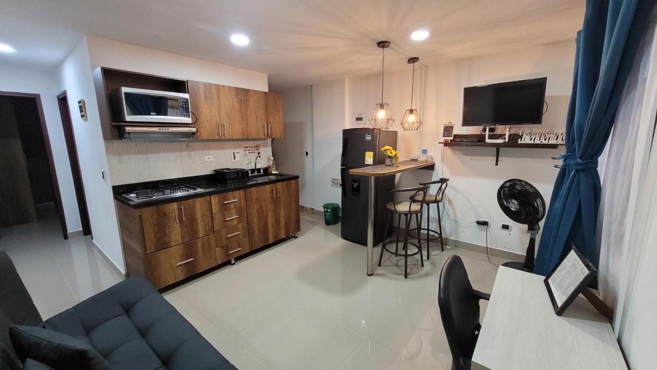 Апартаменты Andaliving Niquia Apartaestudio Бельо Экстерьер фото